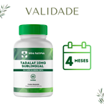 Tadalaf Sublingual 10mg 60 Pastilhas - Vida Natural