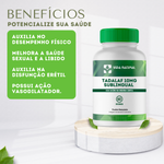 Tadalaf Sublingual 10mg 60 Pastilhas - Vida Natural