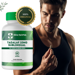 Tadalaf Sublingual 10mg 60 Pastilhas - Vida Natural
