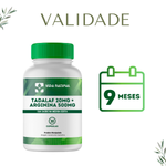 Tadalaf 20mg + Arginina 500mg - 30 Cápsulas 