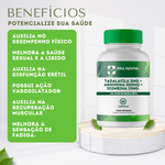 Tadalafila 5mg + Arginina 500mg + Ioimbina 15mg - 60caps