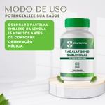 Tadalaf Sublingual 20mg 30 Pastilhas - Vida Natural