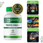 Testo Pro + (Long jack 400mg + Tadalafila 5mg + Epimedium 200mg + Turkesterone 200mg) - 180 Cápsulas 