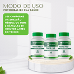 Testo Pro + (Long jack 400mg + Tadalafila 5mg + Epimedium 200mg + Turkesterone 200mg) - 120 Cápsulas  COMPRE 2 LEVE 3