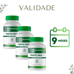 Testo Pro + (Long jack 400mg + Tadalafila 5mg + Epimedium 200mg + Turkesterone 200mg) - 120 Cápsulas  COMPRE 2 LEVE 3