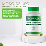 Beta Alanina  500mg - 120 Cápsulas 