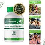 Beta Alanina  500mg - 120 Cápsulas 
