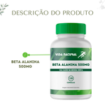 Beta Alanina  500mg - 120 Cápsulas 