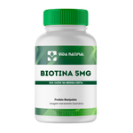 Biotina 5mg - Vida Natural