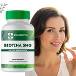 Biotina 5mg - Vida Natural