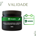 HMB 3g + Beta Alanina 2g + Creatina Monohidratada 100% Pura 5g - 300g 