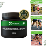 HMB 3g + Beta Alanina 2g + Creatina Monohidratada 100% Pura 5g - 300g 