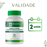 Ômega 3 Super Concentrado (1.000mg) Ácidos graxos 660 (EPA) e 440 (DHA ) - 60 Cápsulas
