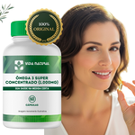 Ômega 3 Super Concentrado (1.000mg) Ácidos graxos 660 (EPA) e 440 (DHA ) - 60 Cápsulas