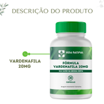 Fórmula Vardenafila 20mg – 30 Cápsulas