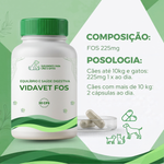 Equilíbrio e saúde digestiva VidaVet Fos – 30 cápsulas