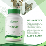 Suplemento Para Apetite VidaVet - 30 Cápsulas 