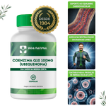 Coenzima Q10 Ubiquinona 100mg 60 Cápsulas - Repara as Células e Antioxidante