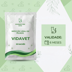 L-lisina para  infecção viral em felinos VidaVet - 30 Sachês 