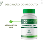 Astaxantina 6mg - 120 Cápsulas