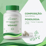 Same: Suporte Hepático e Vitalidade Vida Vet - 90 Cápsulas