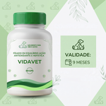 Fígado em Equilíbrio: Ação Antioxidante e Hepática VidaVet - 60 Cápsulas