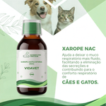Xarope Acetilcisteína (NAC) VidaVet - 120ml 