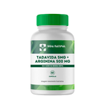 Tadavida 5mg + Arginina 500mg - 60 Cápsulas 
