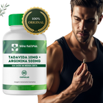Tadavida 10mg + Arginina 500mg - Vida Natural