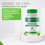 Tadavida 10mg + Arginina 500mg - Vida Natural