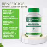 Tadavida 20mg + Arginina 500mg - 60 Cápsulas COMPRE 2 LEVE 3