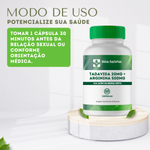 Tadavida 20mg + Arginina 500mg - 60 Cápsulas 