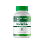 Tadavida 20mg + Arginina 500mg - 60 Cápsulas 