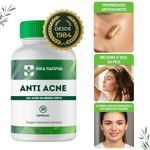 Anti Acne 30 Cápsulas - Pele Sem Espinhas COMPRE 2 LEVE 3