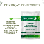 Mix de AA ( Aminoácidos Essenciais Runner ) – 30 Sachês com Sabor  