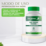 Pré-Treino Runner - 60 Cápsulas