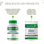 Kit Composto Anti Câimbra com Taurina – 90 Cápsulas + Fórmula Vitality – 30 sachês sabor laranja 