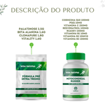 Mitocondrial Runner - 60 Cápsulas + Fórmula Pré Intra Treino - 30 Sachês sabor laranja