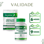 Mitocondrial Runner - 60 Cápsulas + Fórmula Pré Intra Treino - 30 Sachês sabor laranja