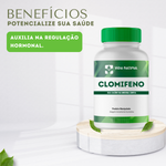Clomifeno - Combate a Infertilidade - 60 cápsulas COMPRE 2 LEVE 3