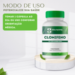Clomifeno - Combate a Infertilidade - 60 cápsulas COMPRE 2 LEVE 3