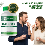 Clomifeno - Combate a Infertilidade - 60 cápsulas COMPRE 2 LEVE 3