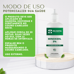 Minoxidil 5% - Tratamento para Cabelo 100ml COMPRE 2 LEVE 3