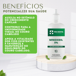 Minoxidil 5% - Tratamento para Cabelo 100ml COMPRE 2 LEVE 3
