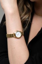 Relógio Feminino Petit Trianon Gold 24mm Dourado