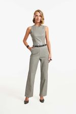 Calça de Couro legítimo Sanny Graystone
