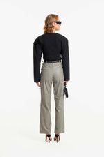 Calça de Couro legítimo Sanny Graystone