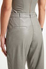 Calça de Couro legítimo Sanny Graystone
