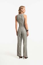 Calça de Couro legítimo Sanny Graystone