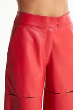 Bermuda de Couro FIG+GC Vermelho